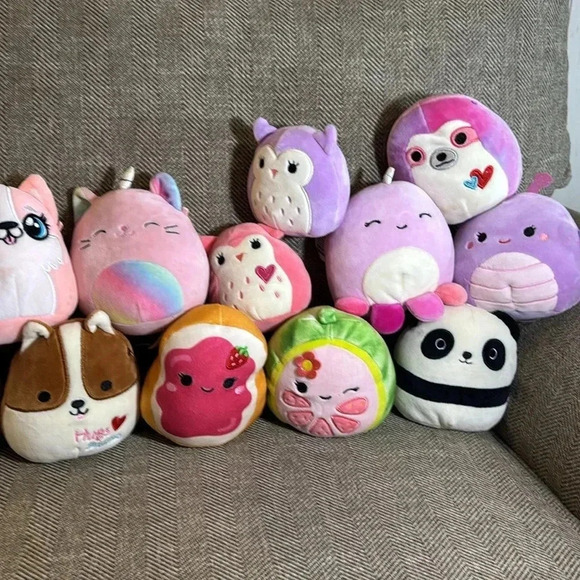 13BUNDLE Squishmallow Original/Authentic Stuff Animal Plush Toy Kellytoy Jazware - Picture 3 of 9